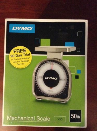 Brand New DYMO 50 lb Mechanical Postal Scale Y50