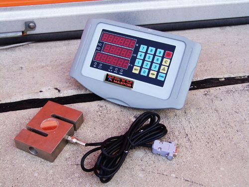 New 10000 lb devomastor load cell crane scale digital indicator dm-3498l for sale