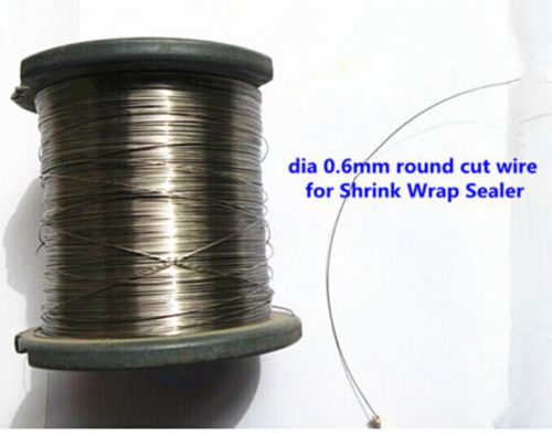 New 2m dia 0.6mm round cut wire element kit for shrink wrap sealer+10pcs eyelets for sale