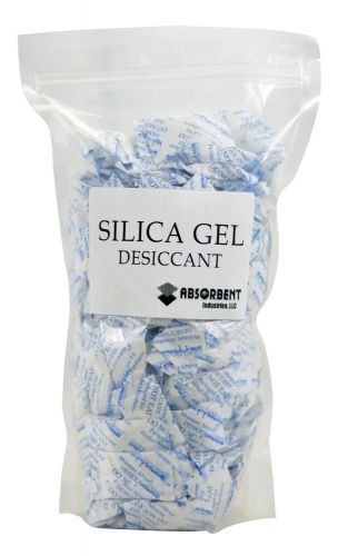 3 gram X 250 PK Silica Gel Desiccant Moisture Absorber-FDA Compliant Food Safe