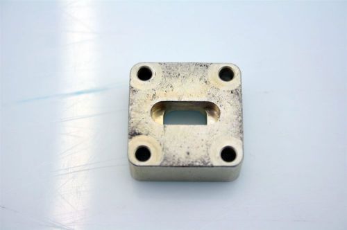 Microwave RF Waveguide WR51 Circ Rectangular to Square Flange UBR