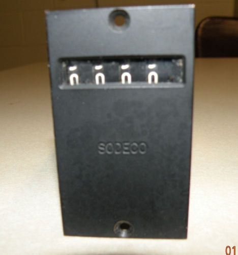 Sodeco Geneve Impulse Counter TCeF4E Western Electric KS-20208 L1