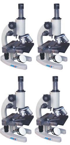 4 Pcs Educational  Student Medical Junior Science Biological MIKO Microscope