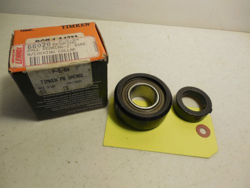 Timken fafnir 66020 bearing rcr1 1&#034; bore with locking collar.mb6 for sale