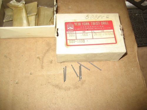 .046X.156LOCX3/4OAL STUB DRILL BIT 100PCS (LW1854-100)