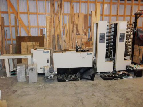 Duplo 10000 system w/250 booklet maker and face trimmer 2 vacuum  feed towers for sale