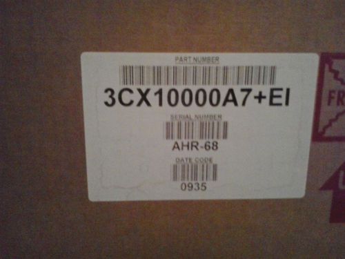 CPI EIMAC Econco Rebuilt Filament Transmission Tube 3CX10,000A7