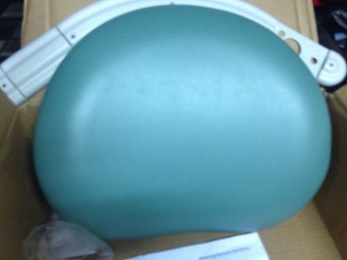 Back and Seat- Brewer Dental Assistants Stool  Alum base PNEU &amp; Back Sup VAC