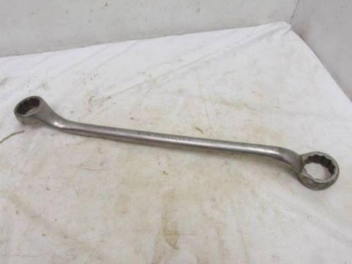 Heavy Duty 1-7/16&#034; 1-5/8&#034; Bonney 2813 Double Box End 12 Pt. Offset Wrench 23&#034; L