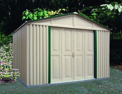 DuraMax Teton Vinyl Storage Shed + Foundation - 20224