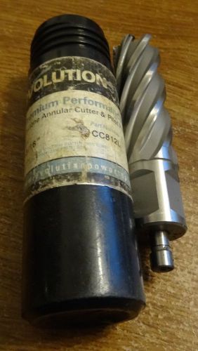 Cyclone annular cutter &amp; pilot pin 13/16 x 2&#034; Part #cc812L