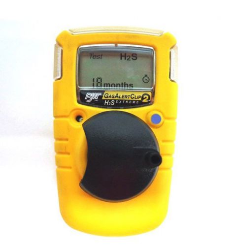 BW GasAlertClip 2 H2S Extreme Single Gas Detector