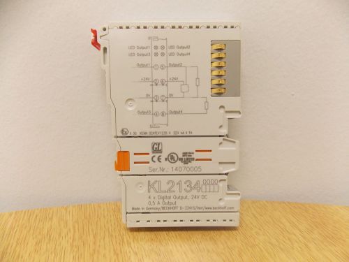 Beckhoff KL 2134 4 x Digital Output 24 VDC