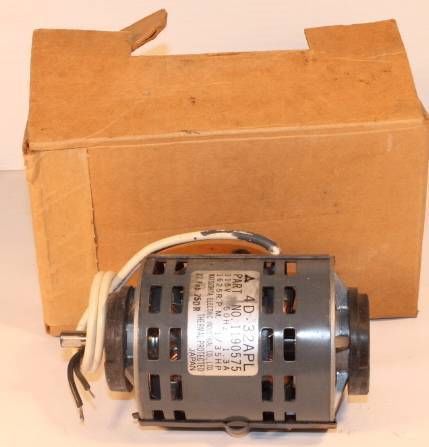 MATSUSHITA Electric 4D-32APL Motor 1/35HP Part No 1190575 No Reserve