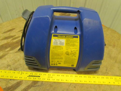 Yellow Jacket 95760 Refrigerant Recovery system Mfg Date 03/11 110V