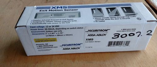 XMS EXIT MOTION SENSOR SECURITRON ASSA ABLOY