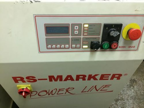 ROFN SINAR 120 WATT YAG LASER MARKING SYSTEM (WITH  CHILLER)  FREE SHIPPING !!