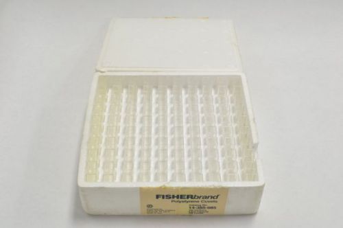 100X NEW FISHER 14-385-985 STANDARD DISPOSABLE POLYSTYRENE CUVET 4.5ML B202368