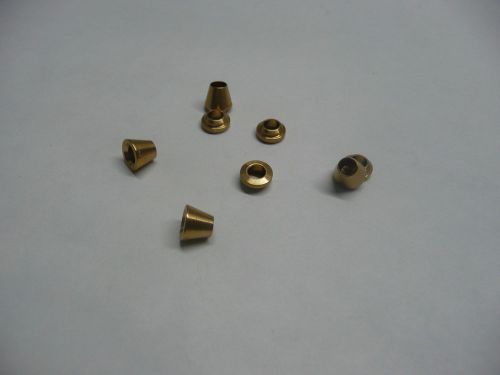 Swagelok Genuine Ferrule 1/8 Inch Brass, 4 Sets, Free Shipping, B-200 Ferrules