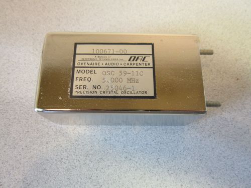 Oscillator OSC5911C NSN 5955010058177