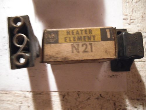 QTY= 3 ALLEN BRADLEY N21 OVERLOAD REALY HEATER ELEMENT