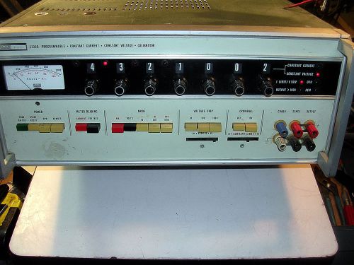 FLUKE 3330B PROGRAMMABLE CONSTANT CURREN &amp; VOLTAGE CALIBRATOR  NICE