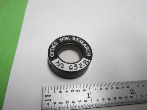 OPTICAL RETARDER RESEARCH OPTICS LENS HALF LAMBDA OPTICS AS IS BIN#Q9-31