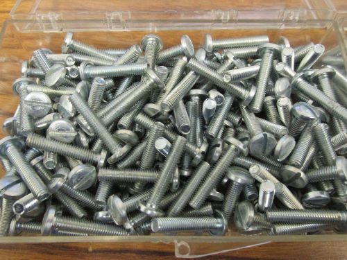 Steel Pan Head Slotted Screws  10/32 x 1&#034; (3 lbs 3oz)