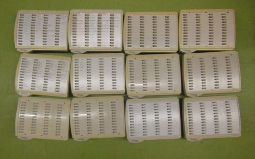 Lot of 12 Mitel Superset PKM48 Programmable Key Module 9132-200-100-NA