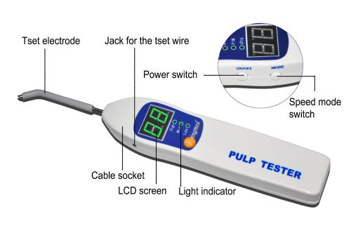 New Dental Pulp Tester Testing Oral Teeth Nerve Vitality Endodontic Top DY310