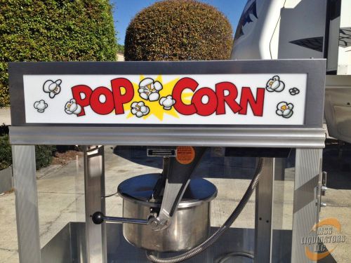 Citation 2001st professional popcorn machine popper for sale