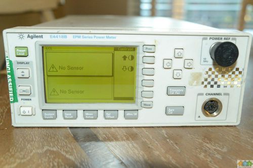 Agilent/HP E4418B EPM Series Single-Channel Power Meter AS IS