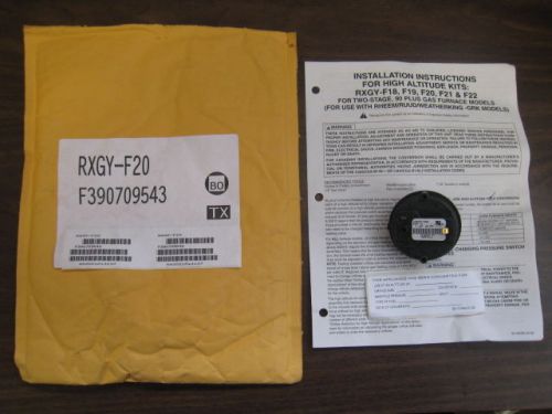 New Rheem Ruud RXGY-F20 90 Plus Furnace High Altitude Pressure Switch Kit