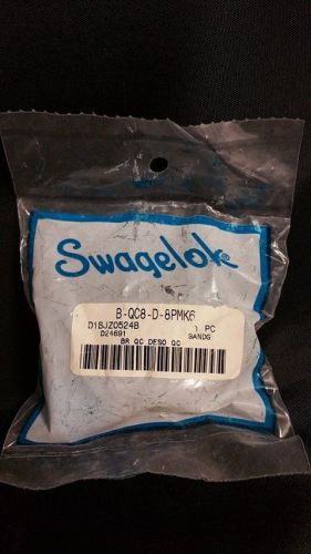 Swagelok B-QC8-D-8PMK6 Quick Connect D1BJZ0524B White Key 1/2&#034; Male NPT