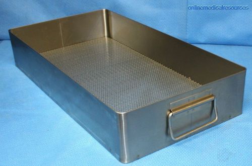 Brenner metals instrument sterilization basket 20&#034; us stainless steel new for sale