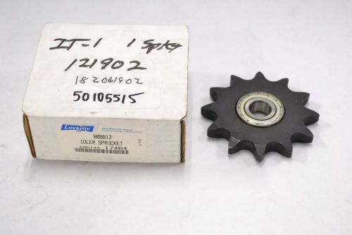 Lovejoy 80bb12 12h 12teeth idler bearing chain single row 3/4in sprocket b313901 for sale