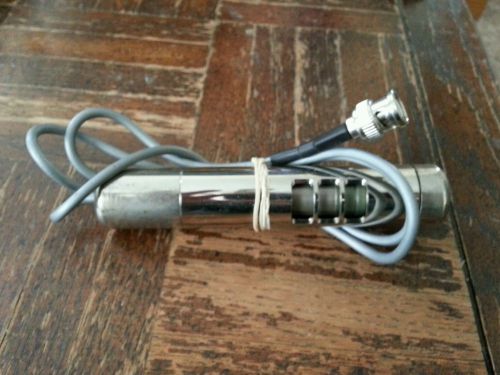 Cdv 700 Geiger counter pickle probe bnc connector installed  gm tube included