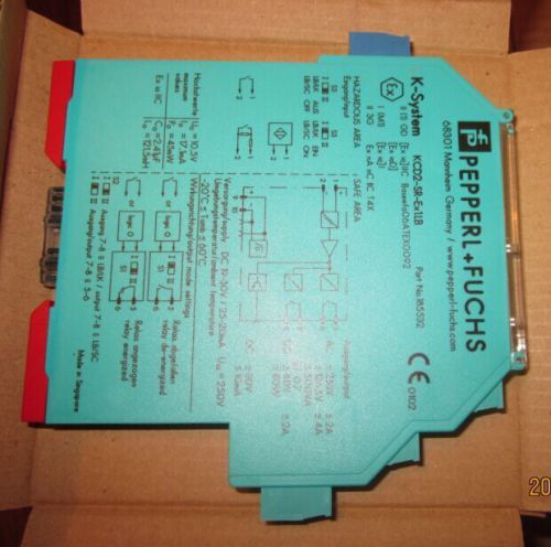 NEW IN BOX PEPPERL+FUCHS TRANSFORMER BARRIER KCD2-SR-EX1.LB ALL NEW