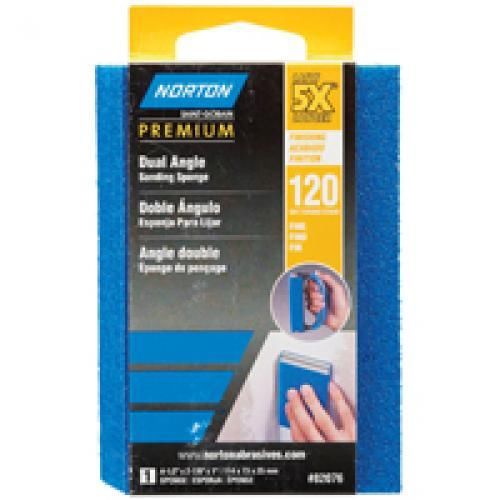 Norton Abrasives - St. Gobain SANDING SPONGE DUAL ANGLE 120 82076