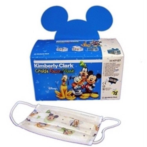 Kimberly Clark Disney Child&#039;s Face Mask 75 ct 47127