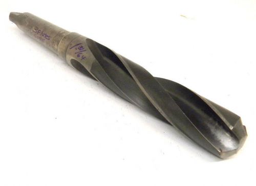 WELL USED CHICAGO LATROBE USA 1-31/64&#034; TAPER SHANK CORE DRILL #4MT 1.4844&#034;