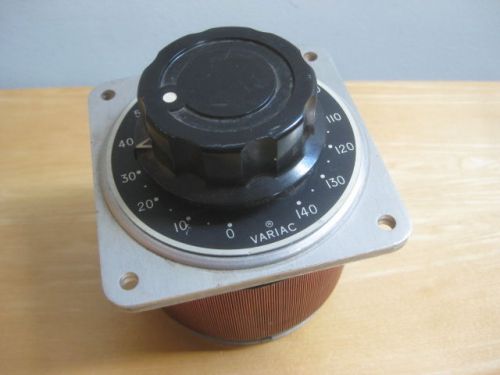 VINTAGE VARIAC GENERAL RADIO TYPE W5 VARIABLE TRANSFORMER AS IS COPPER