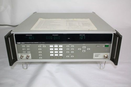 Fluke 6062A Synthesized RF Signal Generator - 100kHz to 2.1GHz