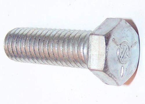 100 Qty-NC GR5 Hex Head Bolt 1/4-20 x 1 ZP(5438)