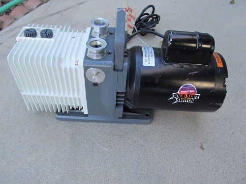 ALCATEL VACUUM PUMP DUAL STAGE ROTARY VANE PASCAL 2005SD FREE SHIP