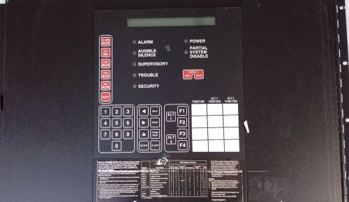 SIEMENS CERBERUS MKB-2 MAIN DISPLAY KEYPAD FOR MXL FIRE ALARM SYSTEM