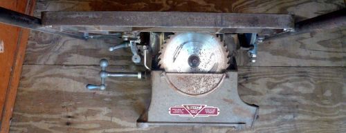 Antique vintage rockwell delta 10&#034; table saw 1160 great operating condition usa for sale