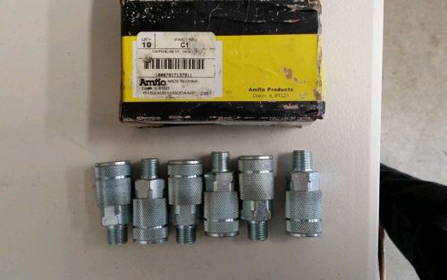 6X AMFLO C1 MALE 1/4 QUICK DISCONNECT FITTING FREE SHIP USA