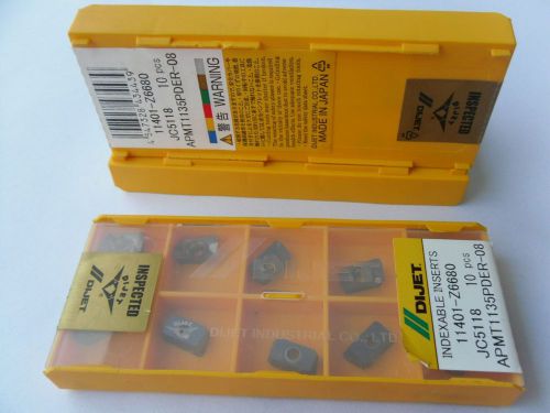 QTY 50 pcs APMT 1135 PDER08 JC8050 DIJET inserts