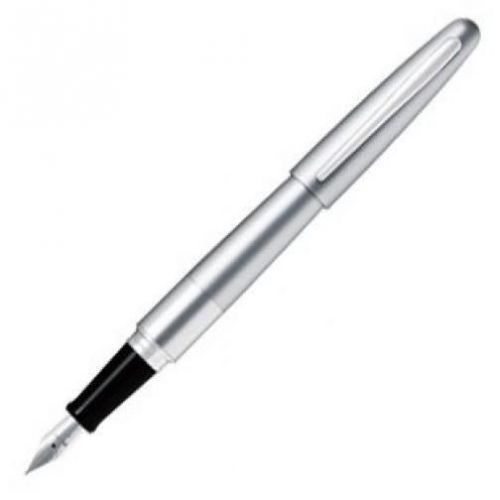 Cocoon pilot fountain pen fine print silver (japan import)